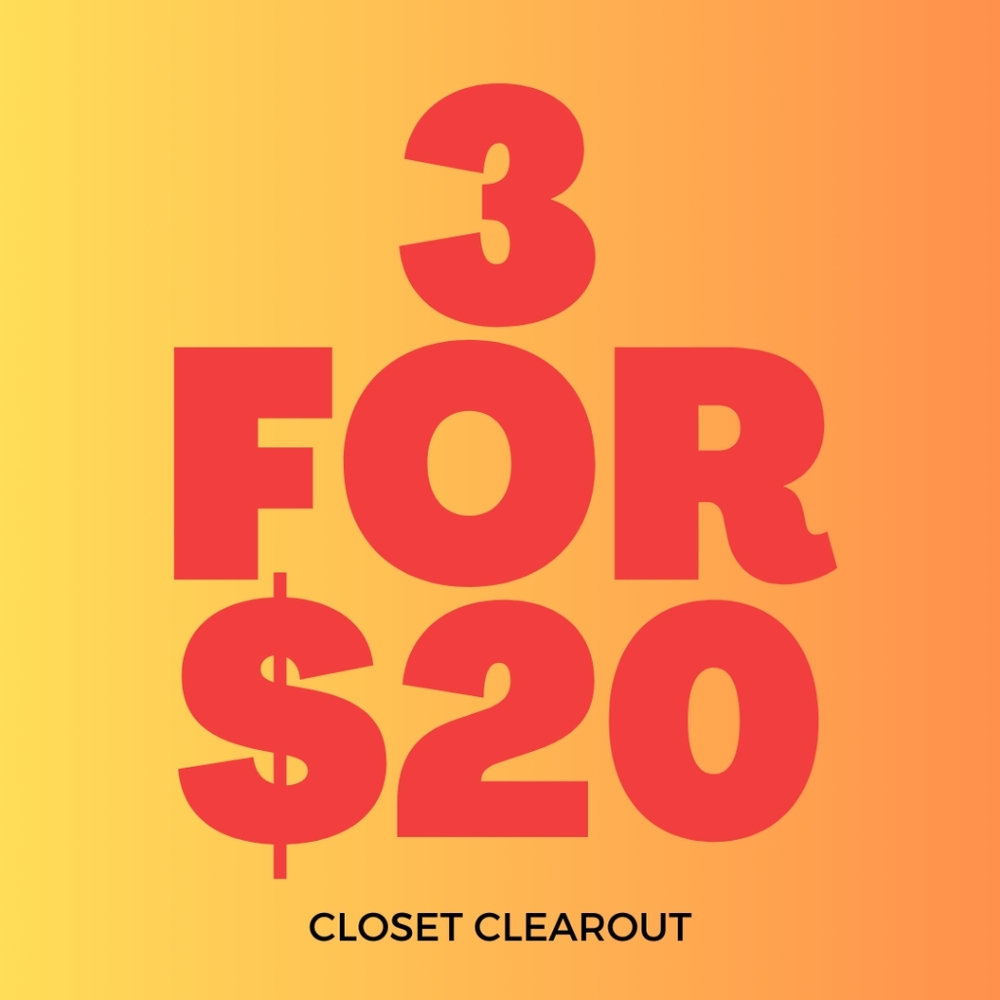 ⭐3 FOR $20 SALE⭐